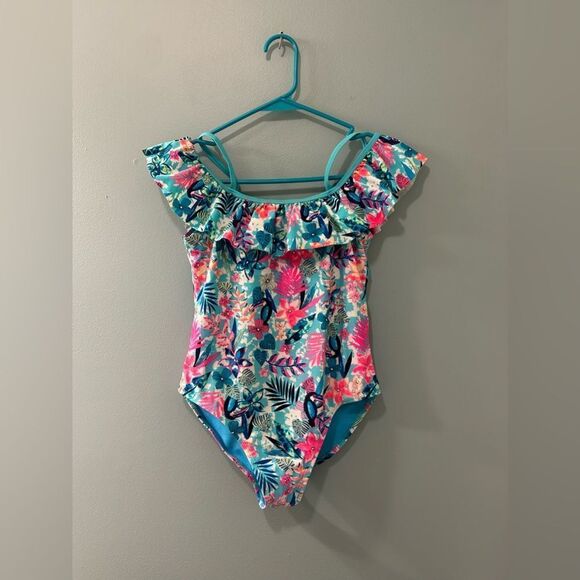 NWOT … WONDER NATION “Size: XL - (14-16)” Swimsuit - Picture 1 of 3